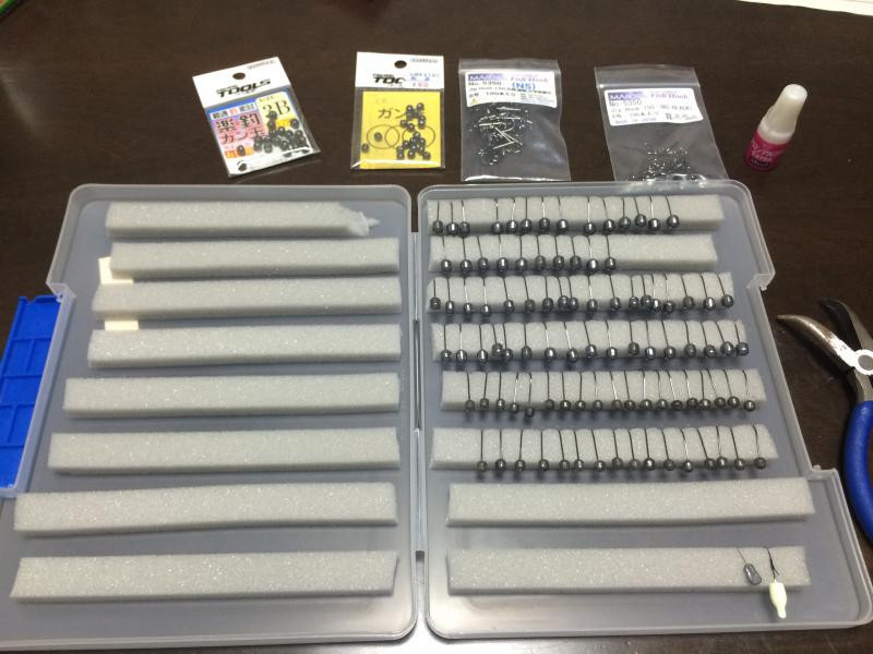 自作ジグヘッドを収納するケースを自作 釣りペディア